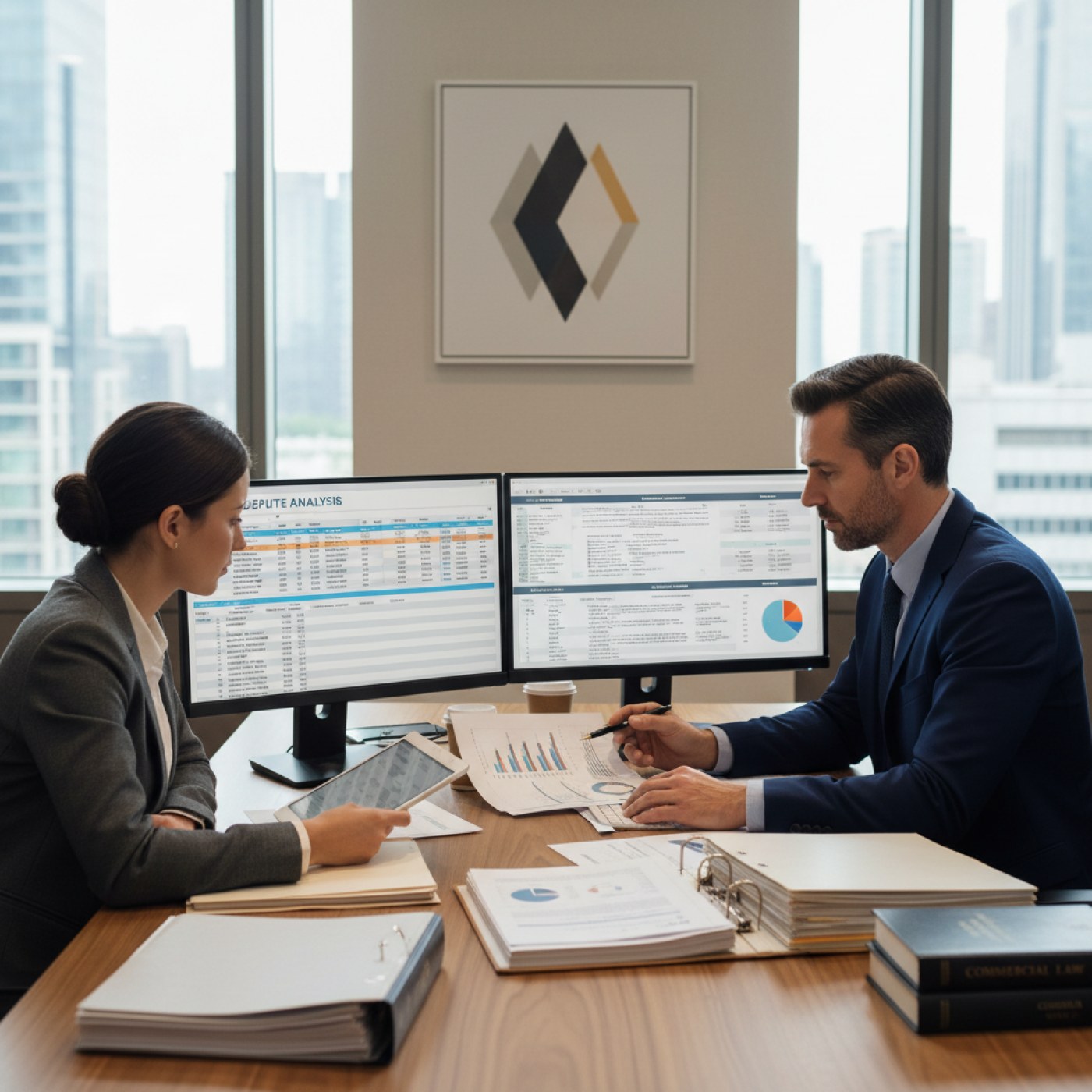 Ejemplo de análisis financiero en una disputa mercantil